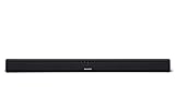 Sharp HT-SB110 - Barra de sonido cine en casa (Bluetooth, HDMI, ARC/CEC, Potencia máxima total de salida:90W, control remoto, 80 cm) color negro
