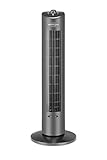 Orbegozo TW 0850 - Ventilador de torre oscilante, bandeja para esencias aromáticas, 3 velocidades, temporizador, 79 cm de altura, 60 W, Multicolor