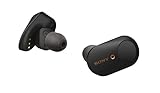 Sony WF1000XM3 - Auriculares inalámbricos Noise Cancelling (True Wireless, Bluetooth, compatible con Alexa y Google Assistant, hasta 32 h de batería, óptimo para trabajar sin ruido y viaje), negro