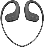 Sony NW-WS623 Walkman - Reproductor de MP3 Deportivo (Resistente al Agua y al Polvo con Tecnología Inalámbrica Bluetooth), color Negro