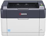 Kyocera Ecosys FS-1041 Impresora láser monocromo (20ppm DIN A4, USB 2.0, pantalla LED, 1200 dpi, blanco y negro)