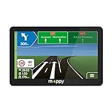 Mapy - GPS Maxi 795 Camp (Pantalla: 7 Pulgadas, 44 países, actualización Gratuita hasta 4 Veces al año), Color Negro
